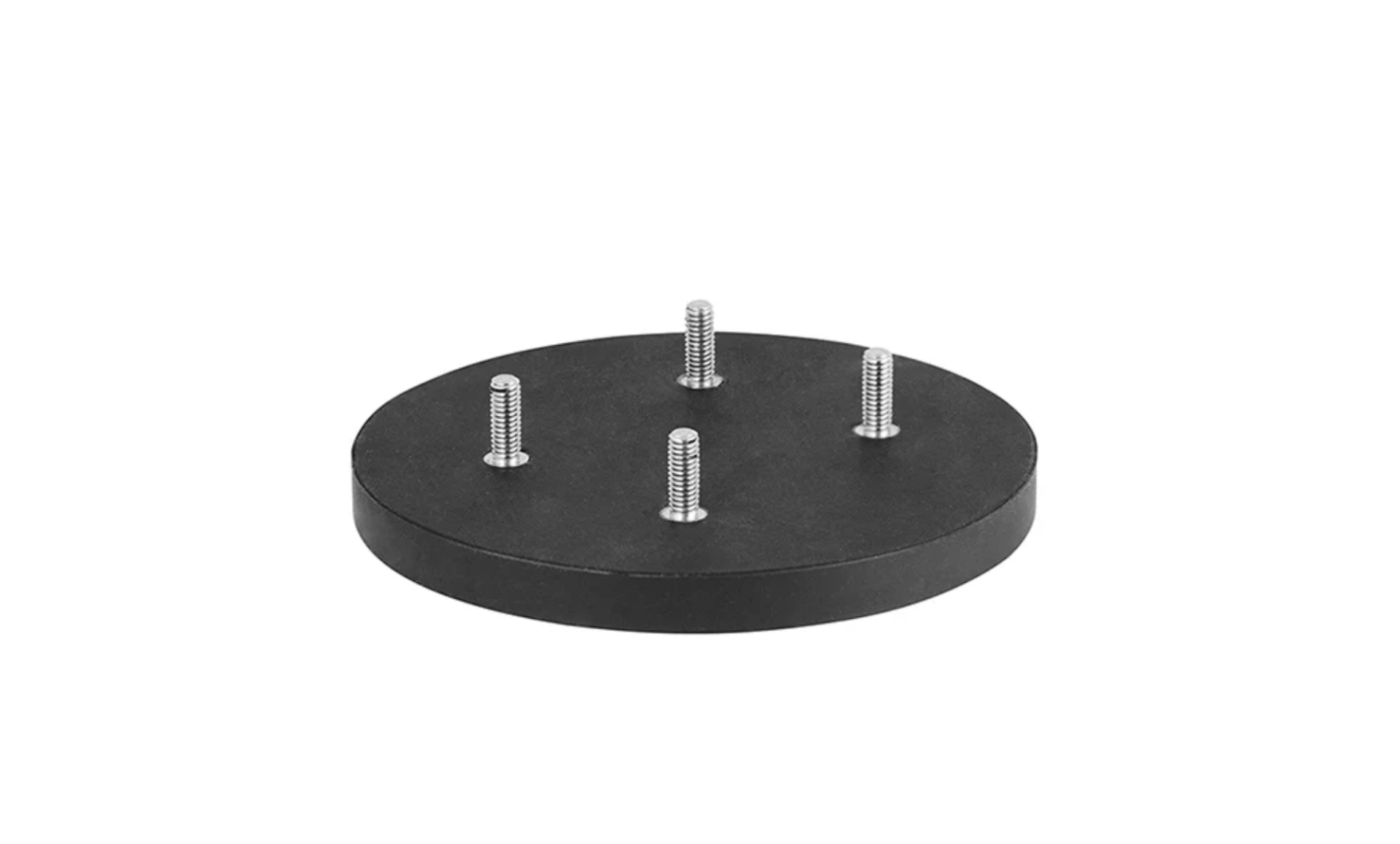 Arkon 88mm Heavy-Duty Magnetic Base with 4-Hole AMPS Pattern Screw ...